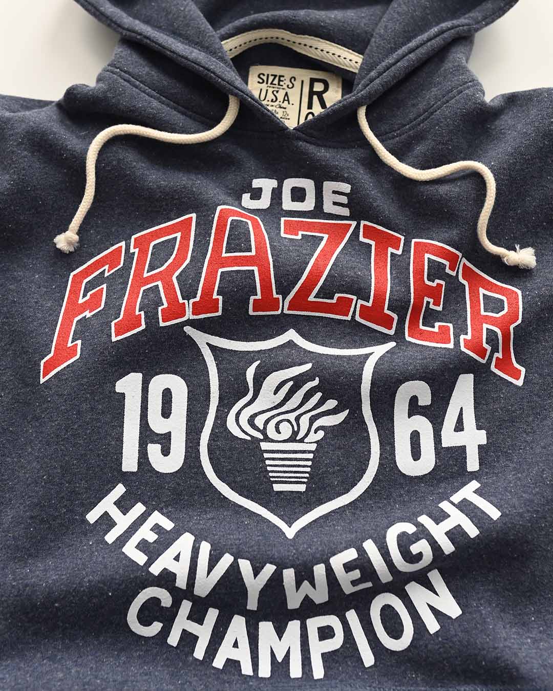 Joe Frazier Boxing USA Navy PO Hoody - Roots of Fight Canada