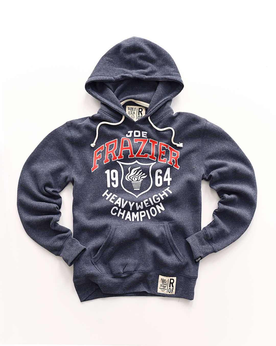 Joe Frazier Boxing USA Navy PO Hoody - Roots of Fight Canada