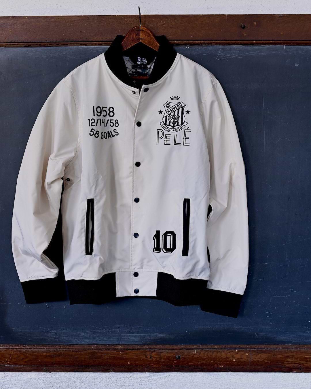 Pelé Santos Stadium Jacket - Roots of Fight Canada
