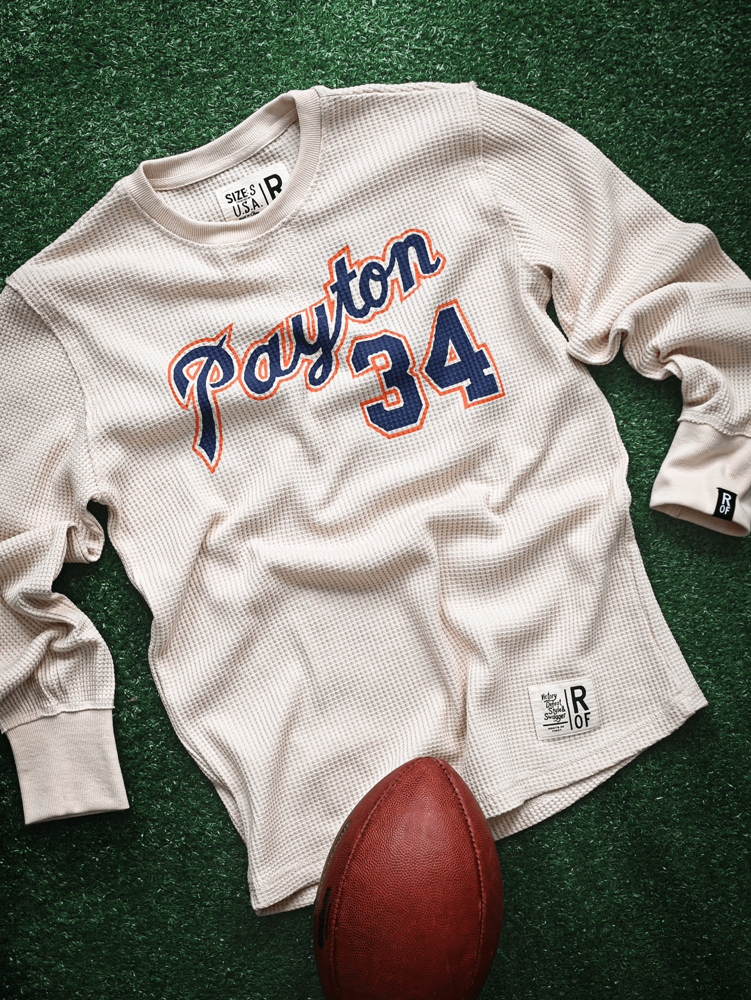 Walter Payton #34 Ivory Thermal - Roots of Fight Canada