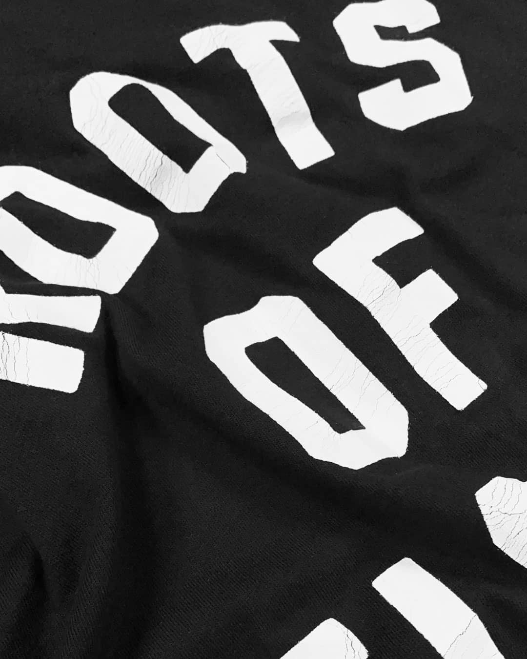 ROF Vintage Black Tee - Roots of Fight Canada