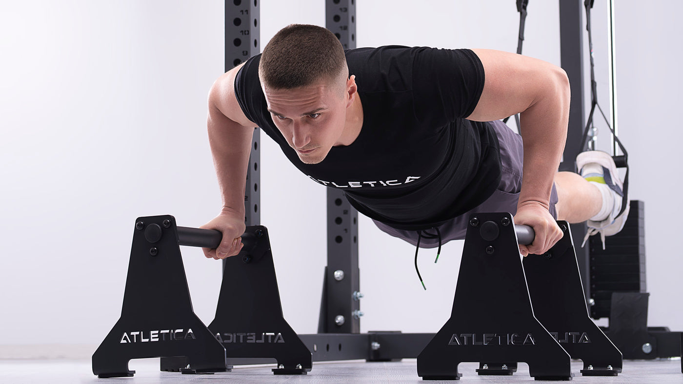 Functional sportschool inrichten parallettes