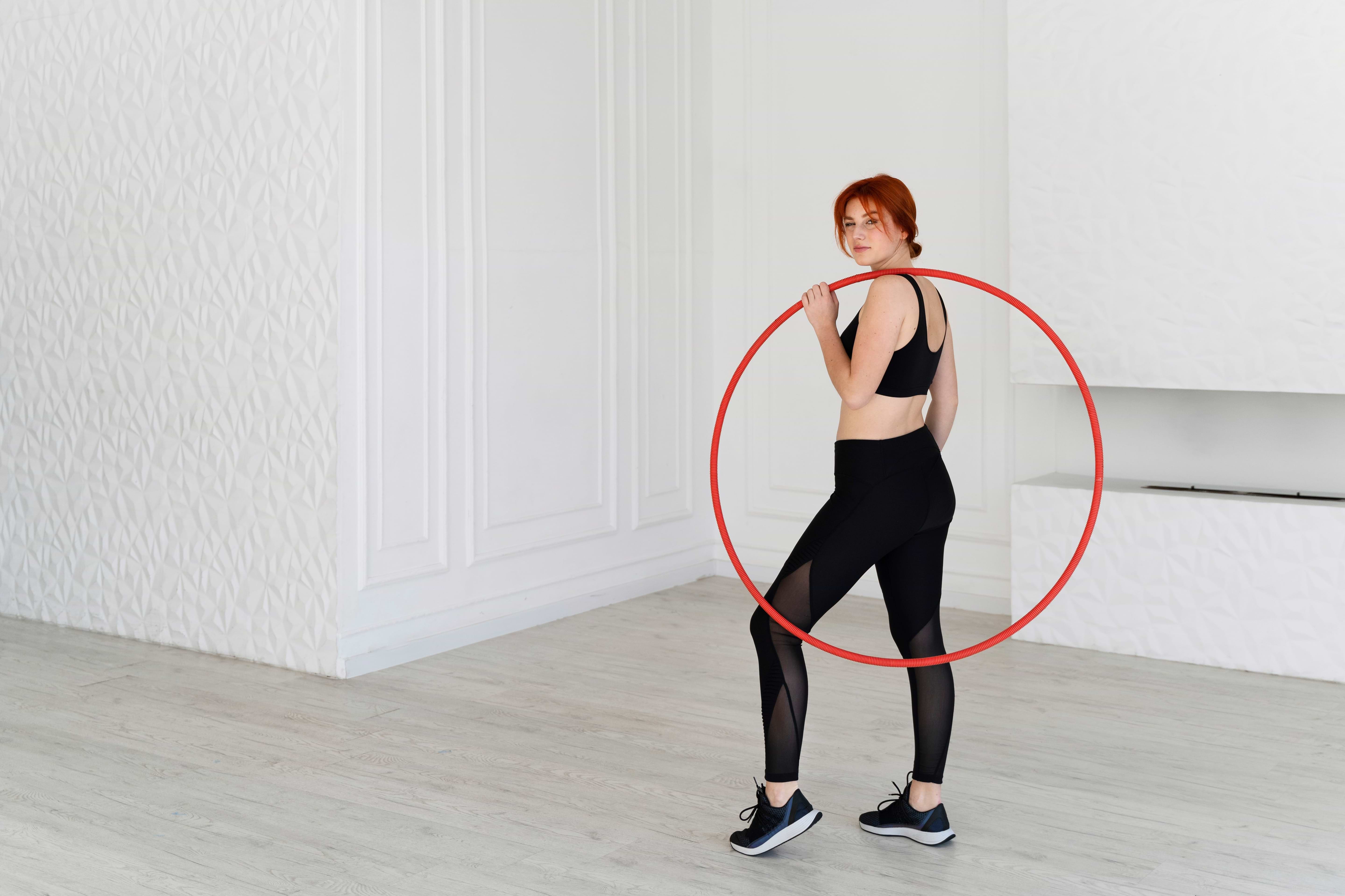 Hula Hoop Reifen Workout