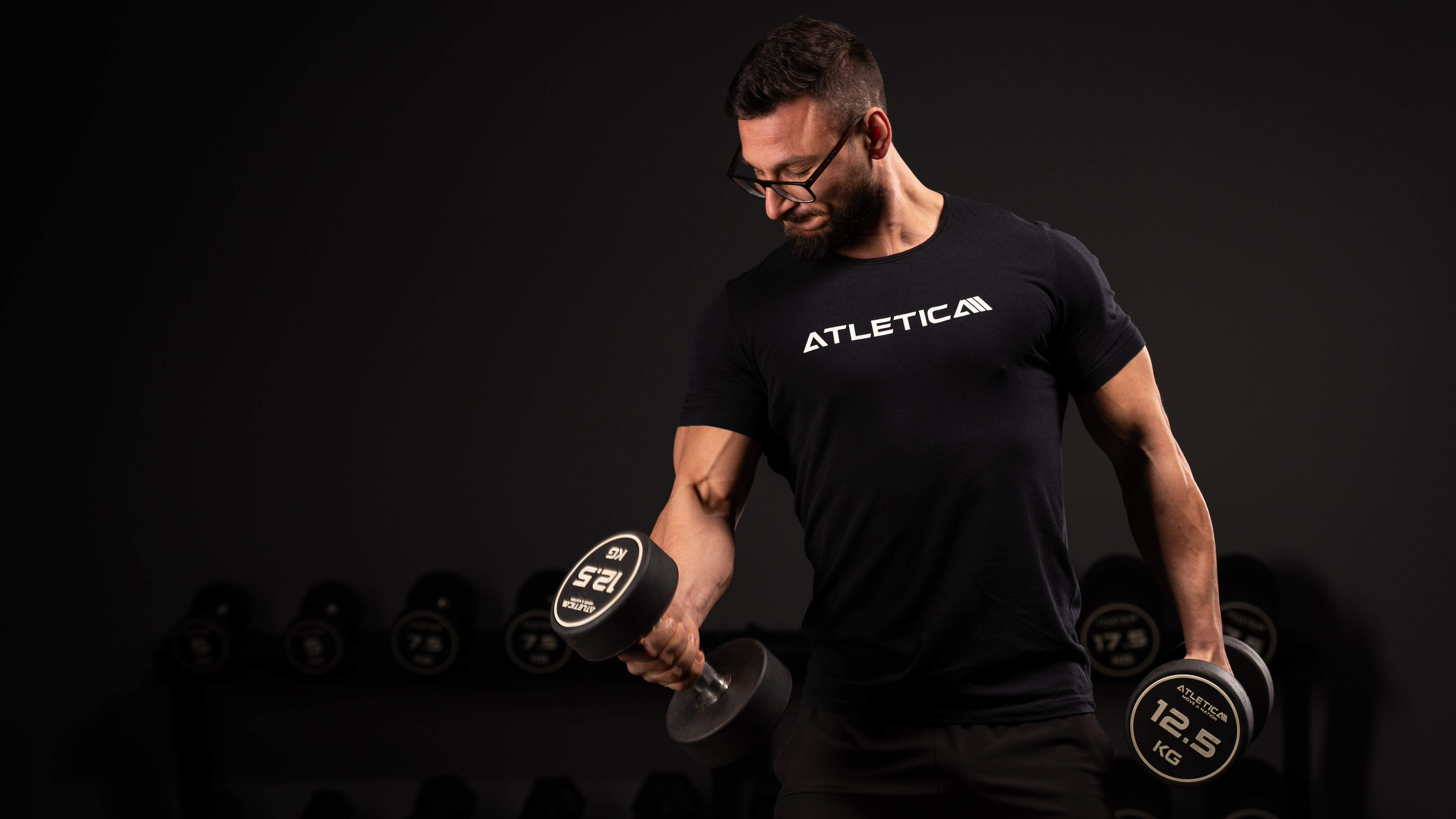 Einhandhantel: Rundhanteln von Atletica