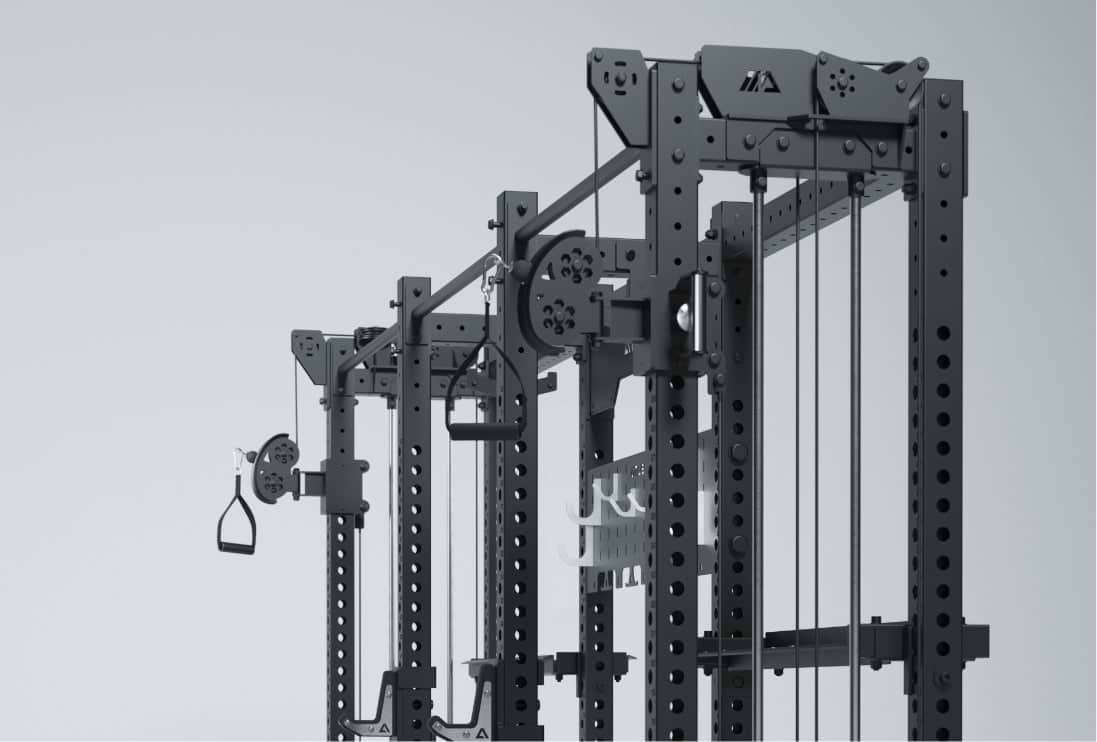 Power Rack R8 Vulture mit umfassendem Zubehör