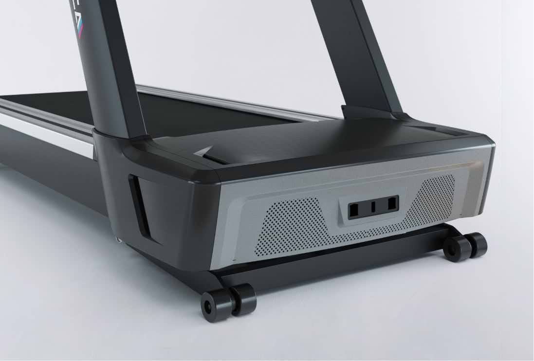 SprintMaster Laufband: großes Eigenhewicht