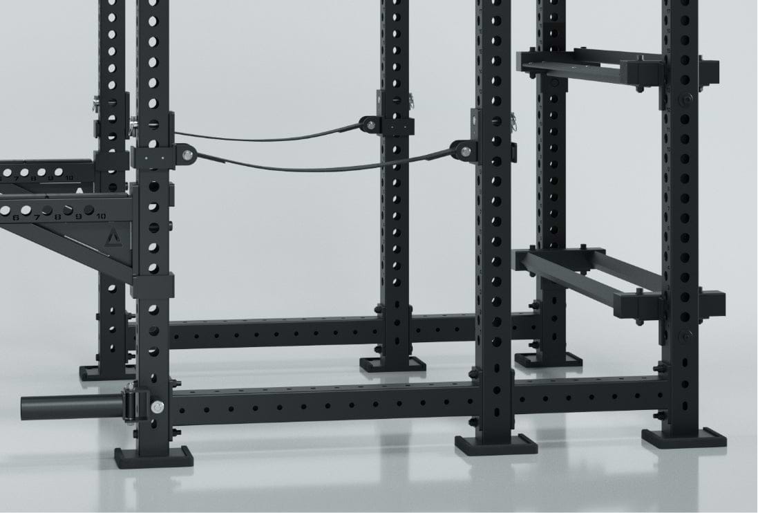 R8 Utile Power Rack mit 6 Pfosten Design