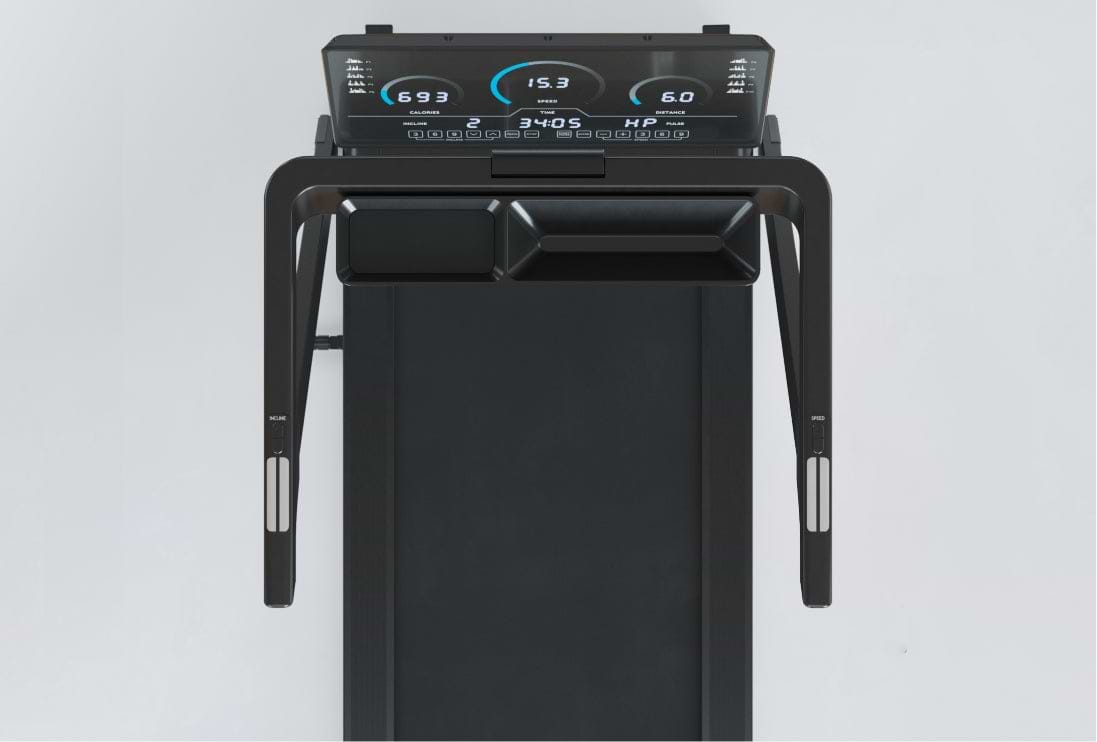 Laufband Flash: Lauffläche, Handgriffe und Display