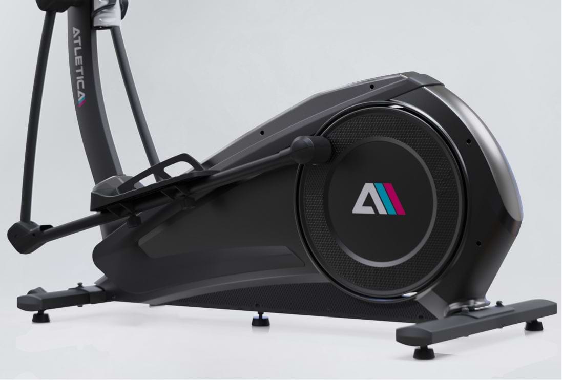 Crosstrainer Cyclone von Atletica: Wartungsfreies Magnetbremssystem 