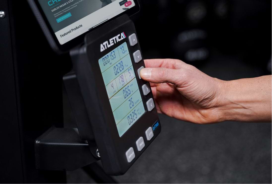 MagnaSki: Großes Display mit vordefinierten Programmen