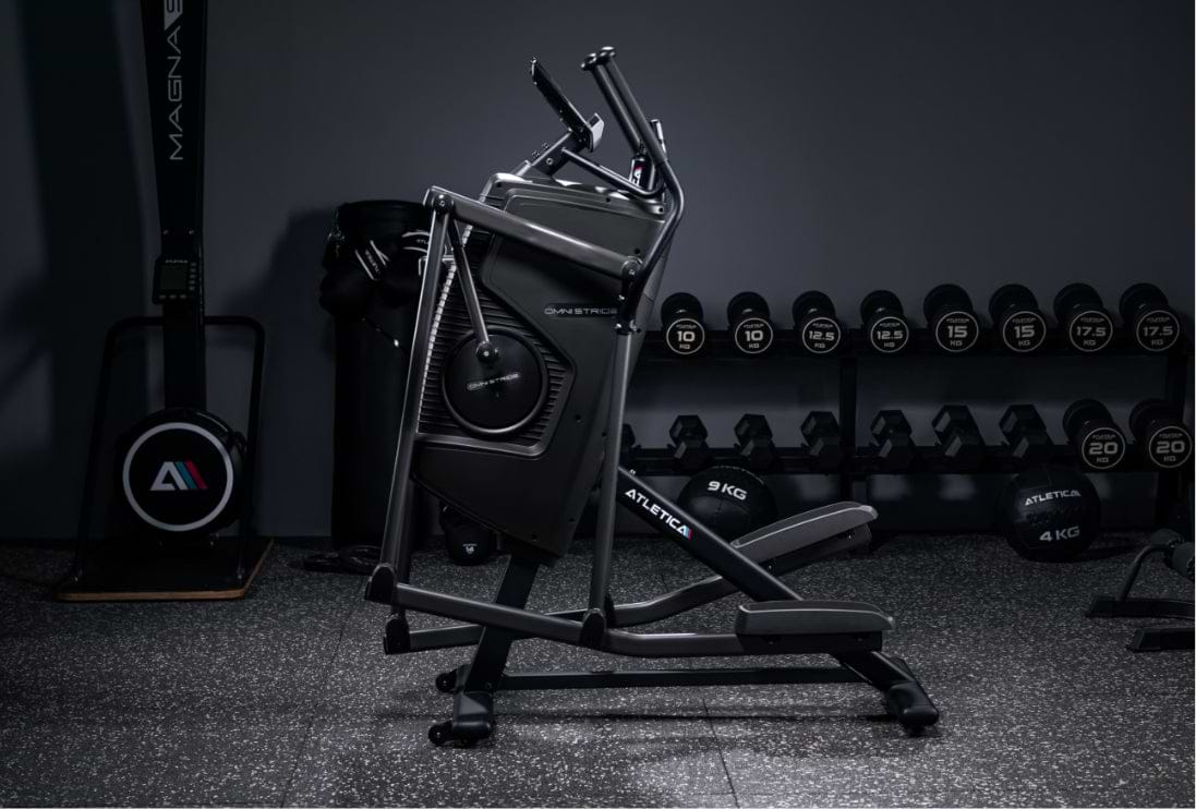 OmniStride: Platzsparend durch vertikalen Aufbau 