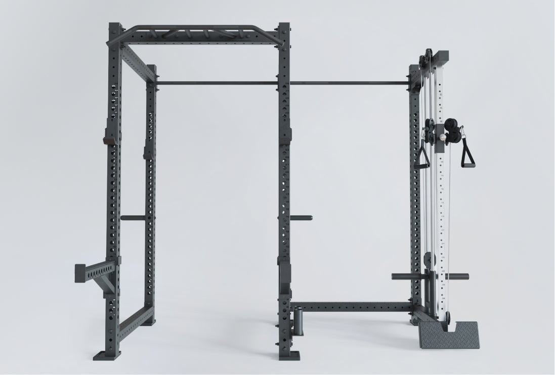 R8 Drift Power Rack von Atletica mit Kabelzugstation