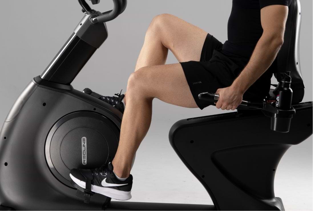 Recline Bike von Atletica: ergonomische Sitzposition