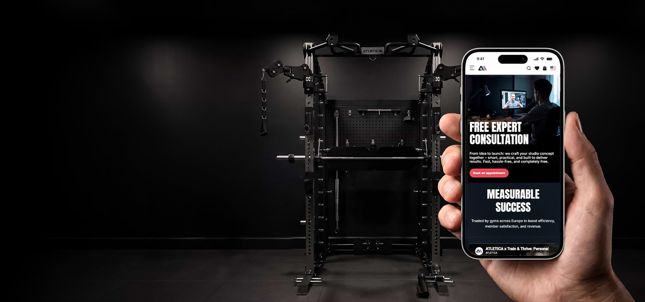 Persönliche Beratung für Gyms - Banner