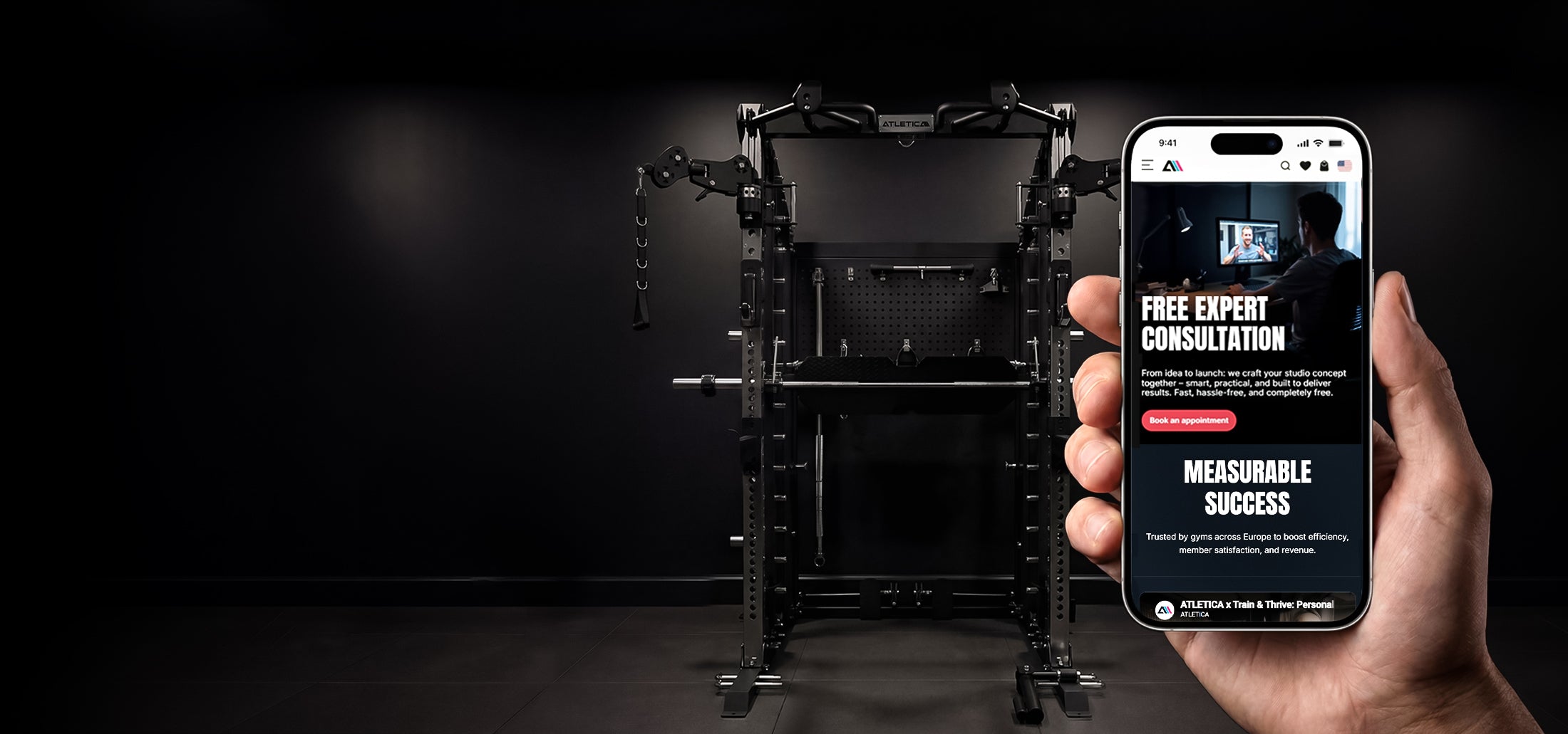 Persönliche Beratung für Gyms - Banner