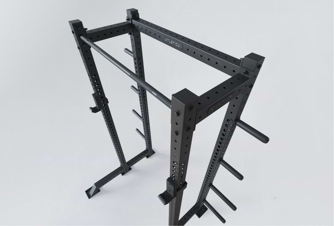 R8 Oxygen Power Rack mit J-Hooks und Dip Station