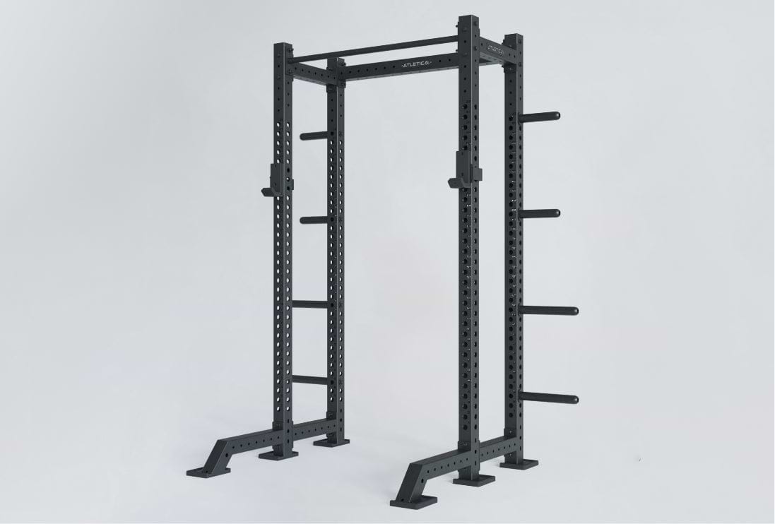 R8 Oxygen Power Rack: Band Pegs an den Stabilisatoren