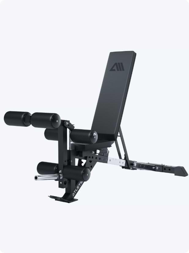 Multifunktionale Hantelbank