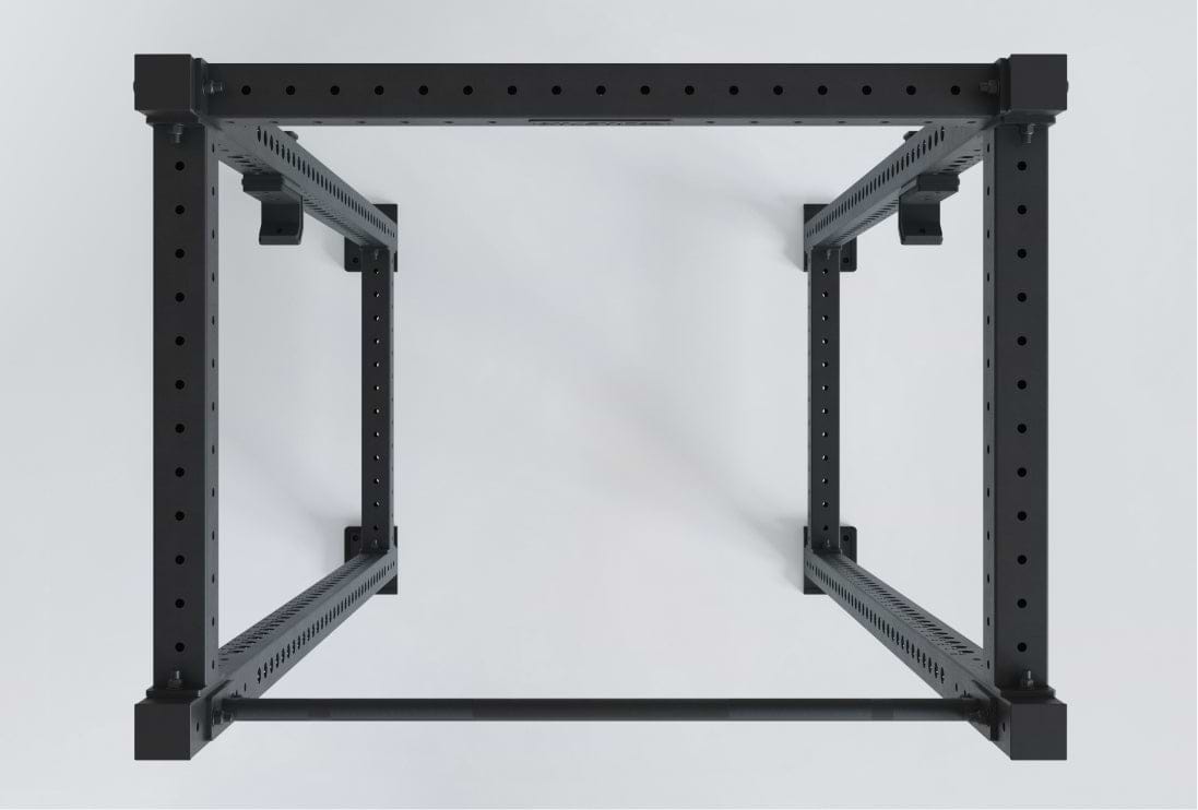 R8 Base 1 Power Rack: kompaktes Design, Käfigtiefe 