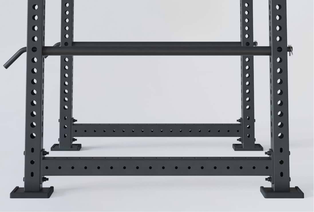 hohe Stabilität ohne Bodenverankerung: R8 Base 2 Power Rack