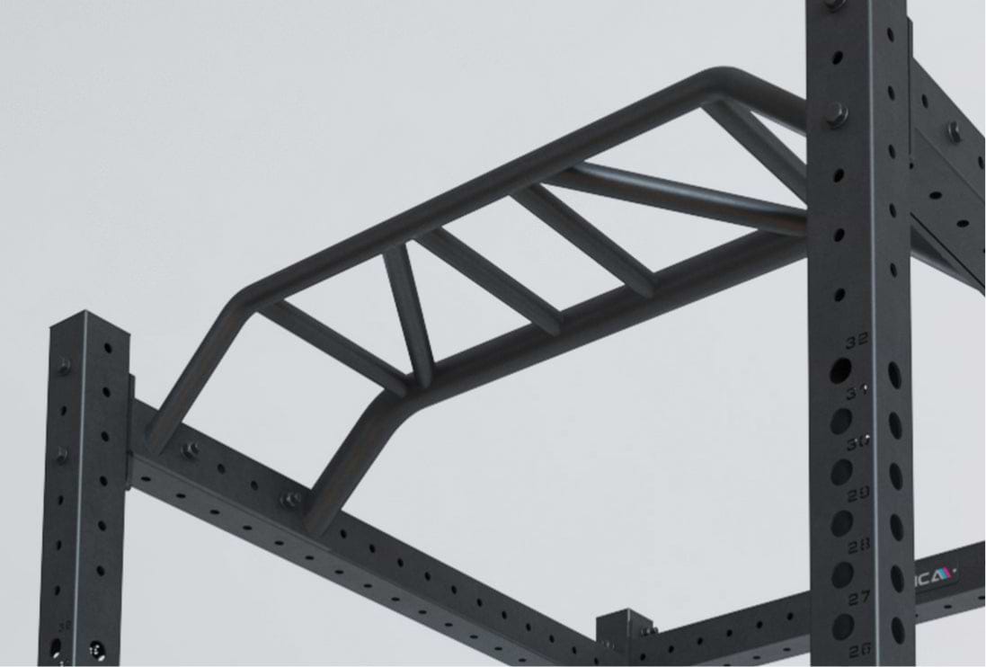 Multi-Grip Pull-Up Bar am R8 Base 3 Power Rack