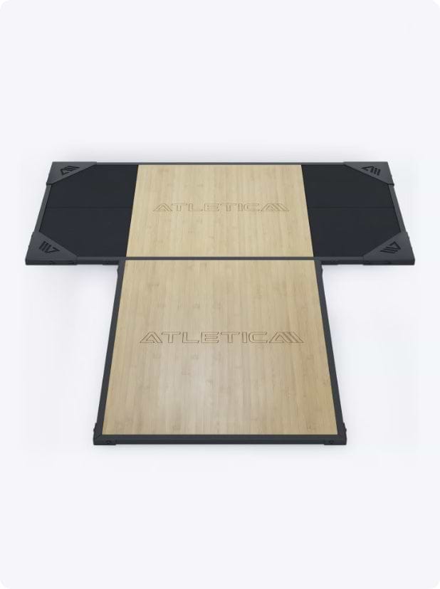 Gewichtheben Plattform aus Holz