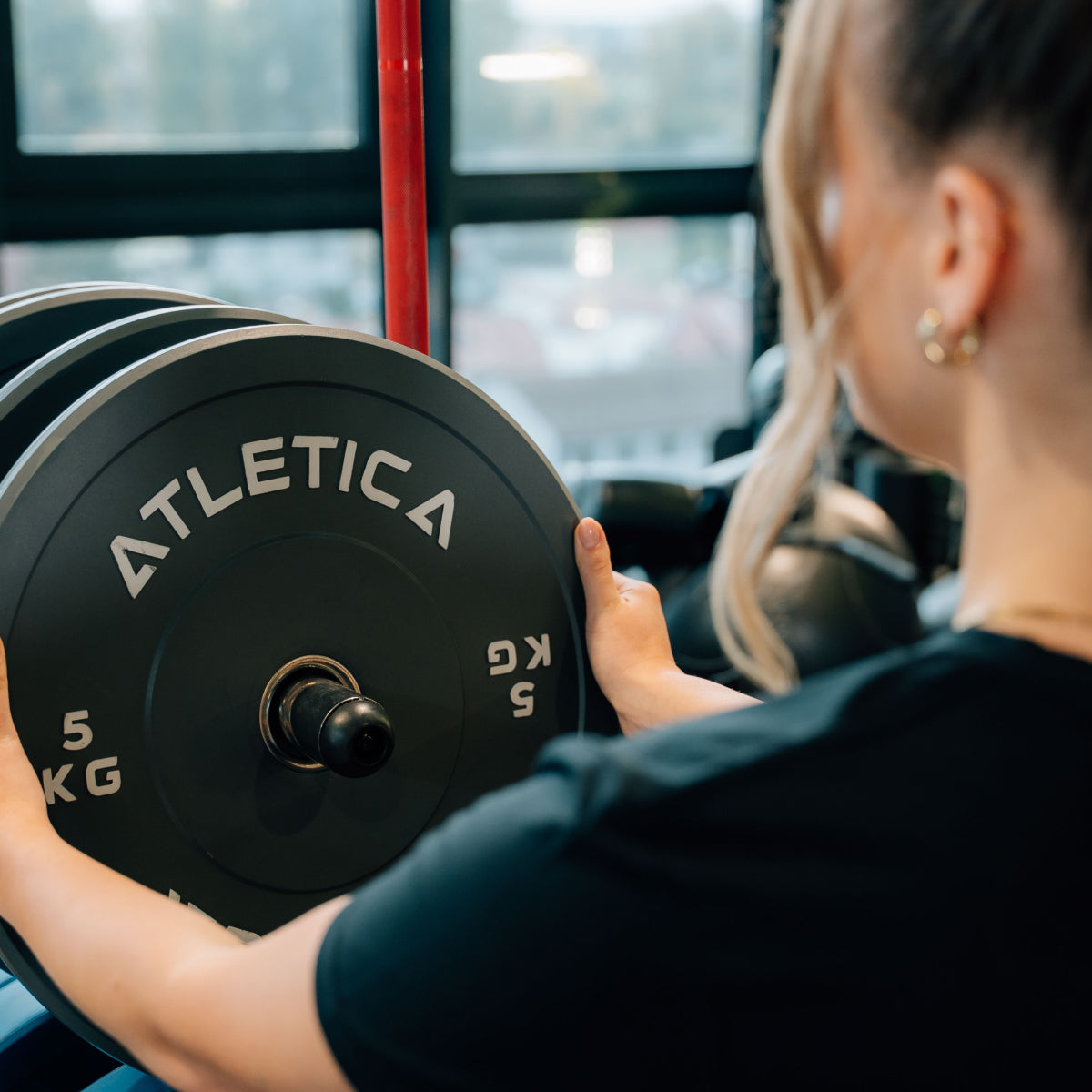 Atletica Bumper Plates Hantelscheiben 