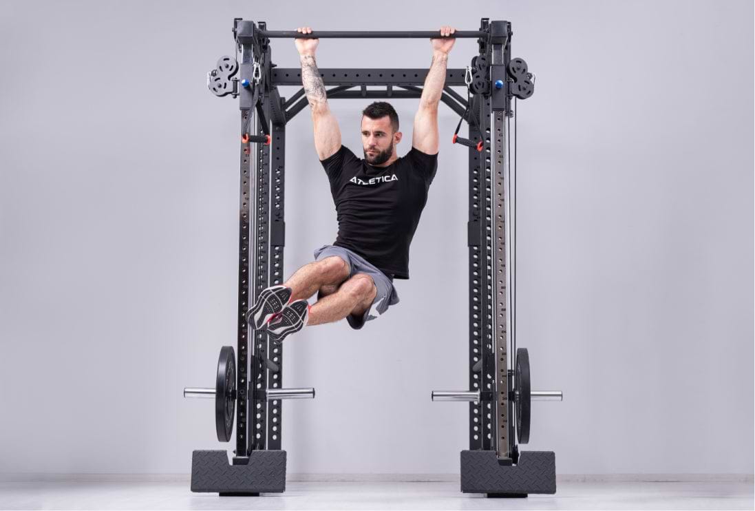 R8 Duality Power Rack: Klimmzüge 