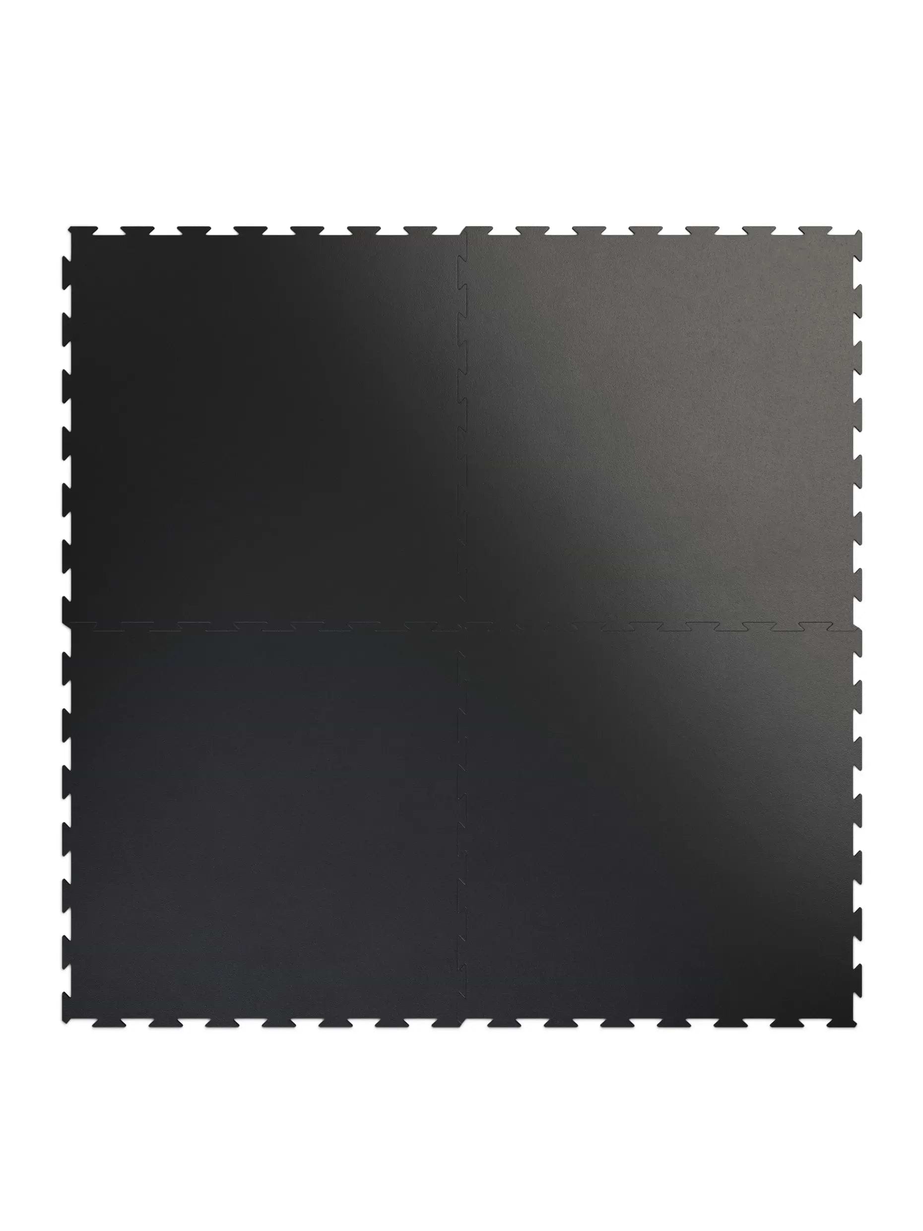 Bodenschutz | FlexProtect Bodenschutz 10 mm 100x100cm, hochwertiges Kautschuk | Puzzle Verbindung | Feingranulat Oberfläche | Geruchsarm | TÜV