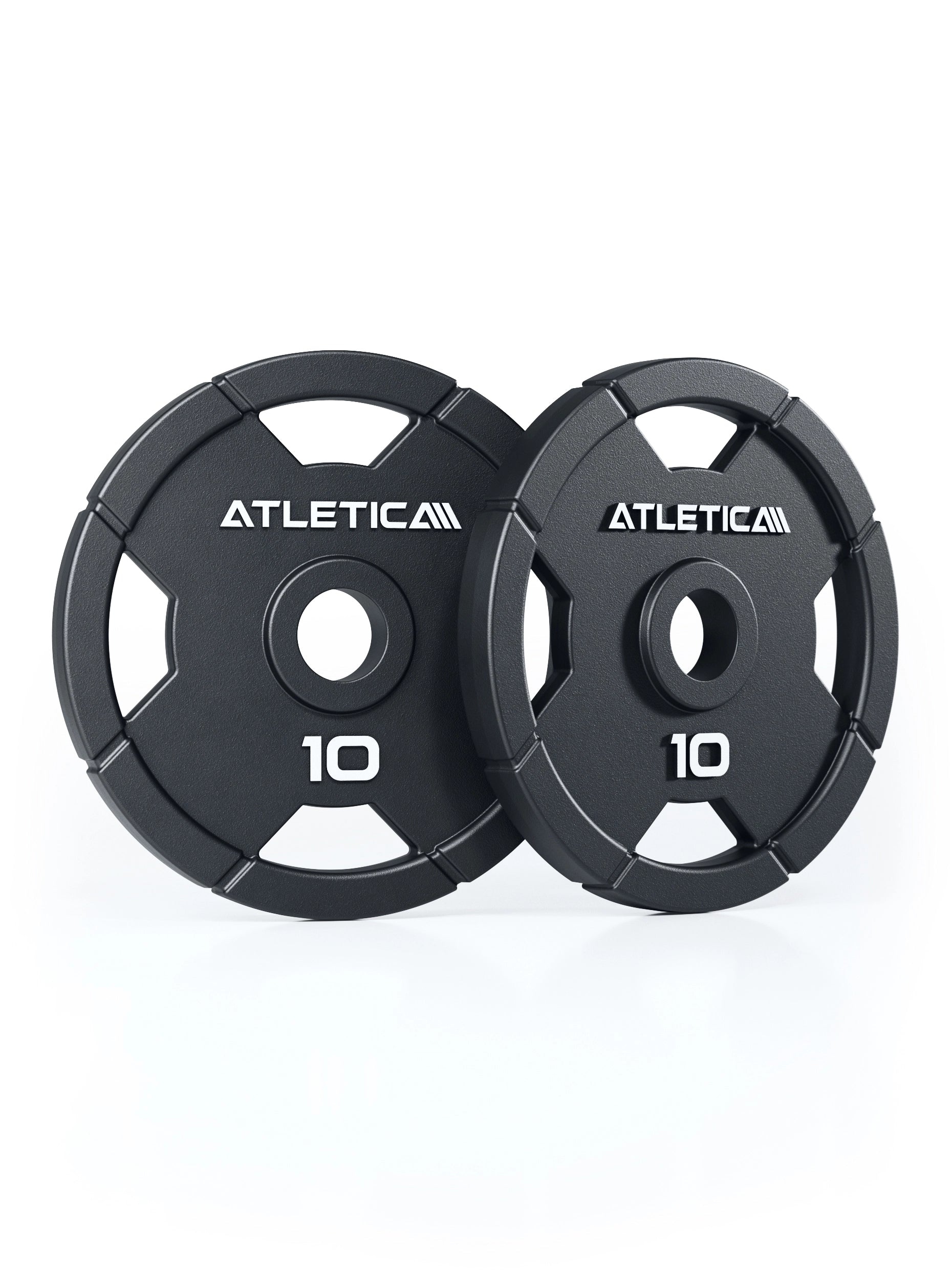 4H Iron Plates, 10kg Paar von Atletica