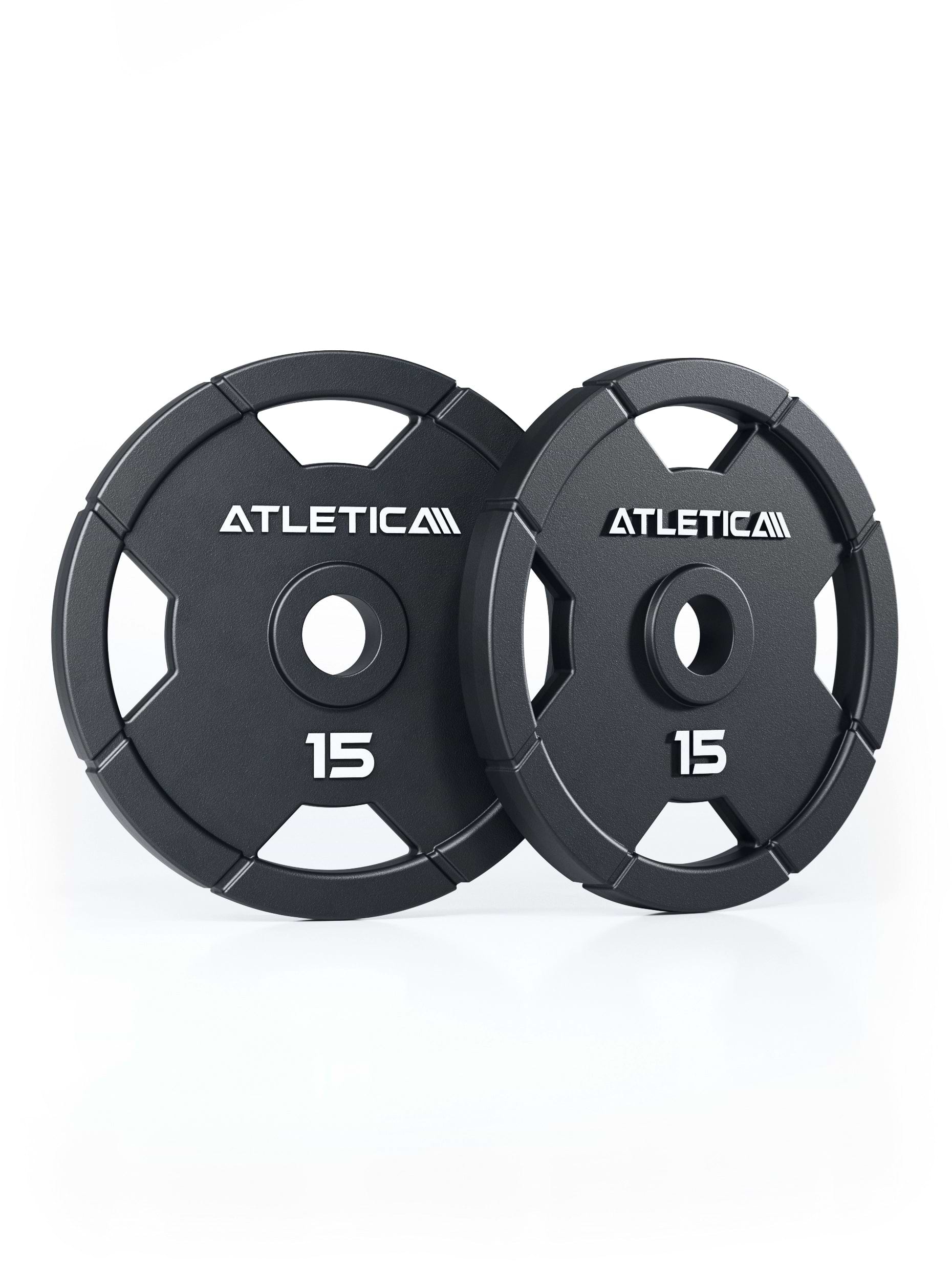 4H Iron Plates, 15kg Paar von Atletica