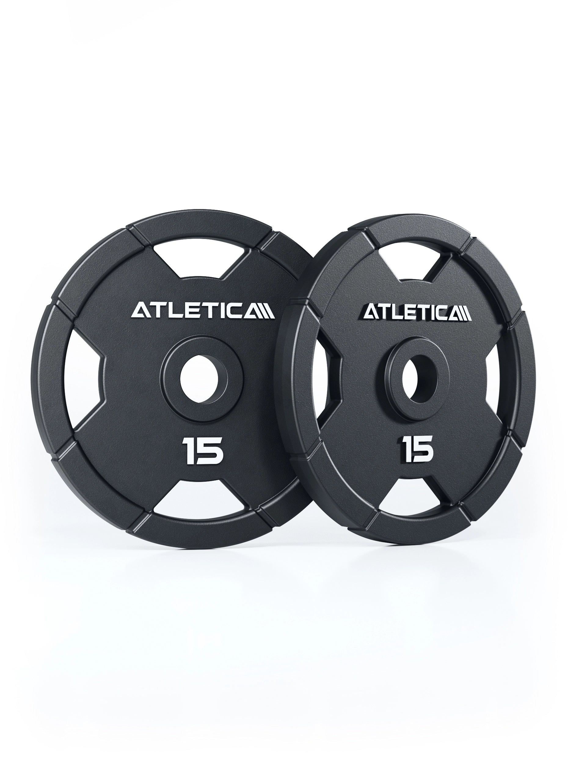 4H Iron Plates, 15kg Paar von Atletica