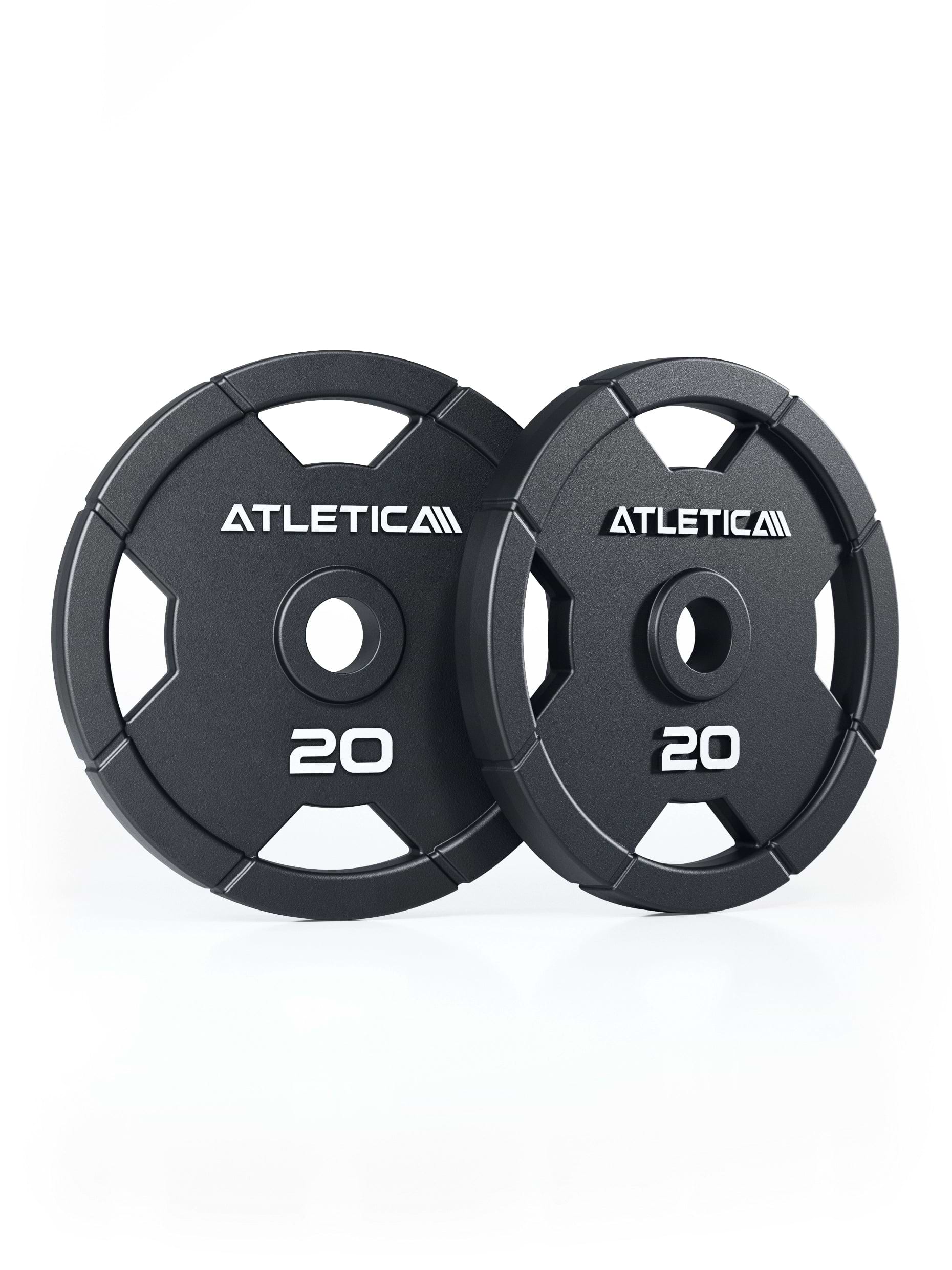 4H Iron Plates, 20kg Paar von Atletica
