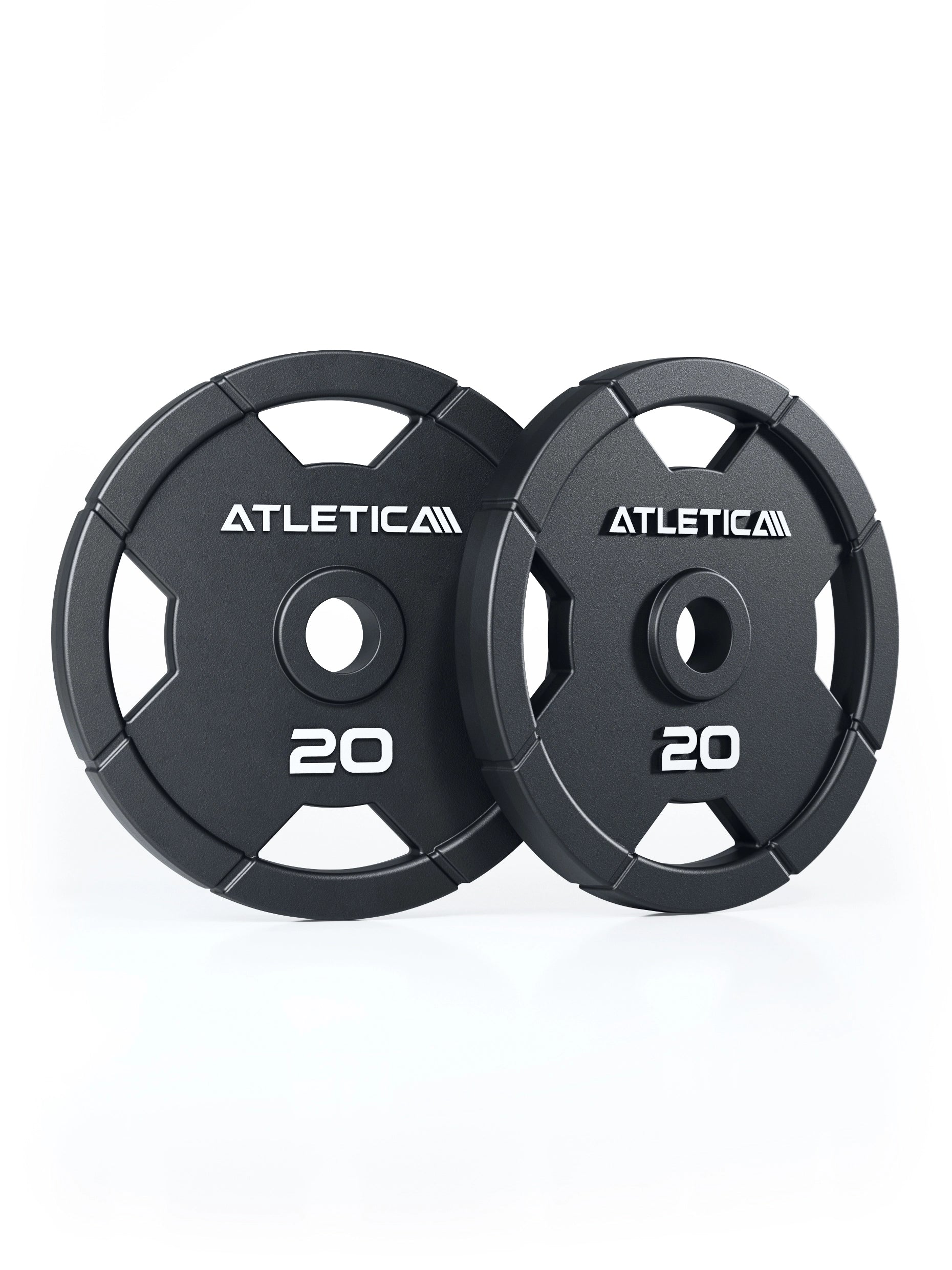 4H Iron Plates, 20kg Paar von Atletica