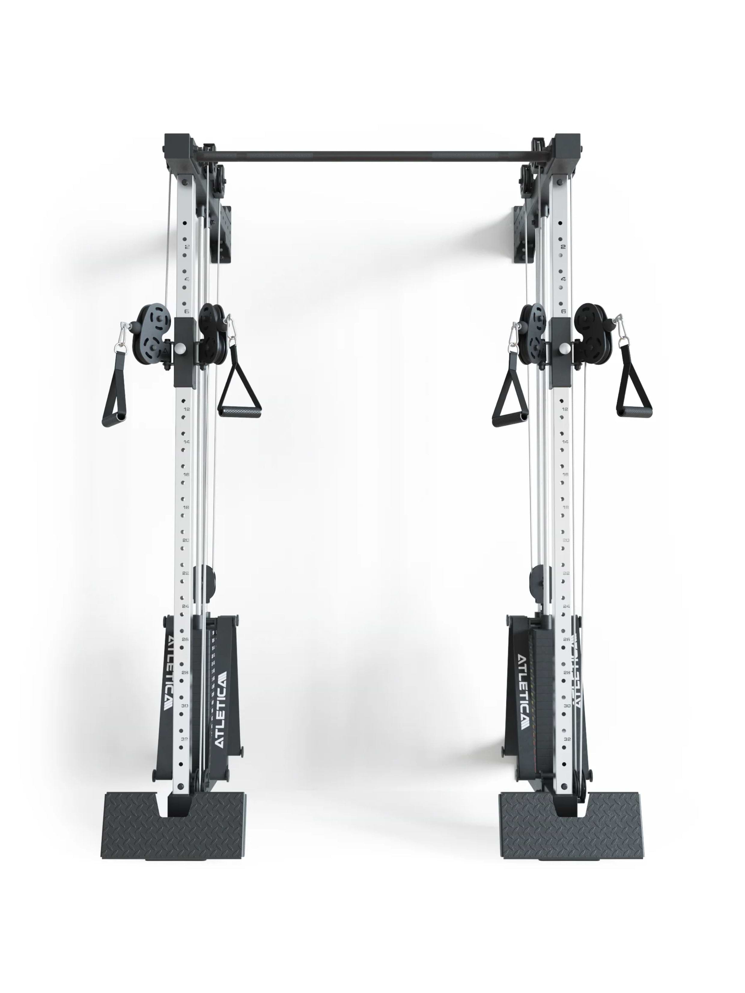 Cable Rack R8-Nitro Wall Mounted: Mit 2x90 kg Steckgewichten | Platzsparend & stabil durch Wandmontage