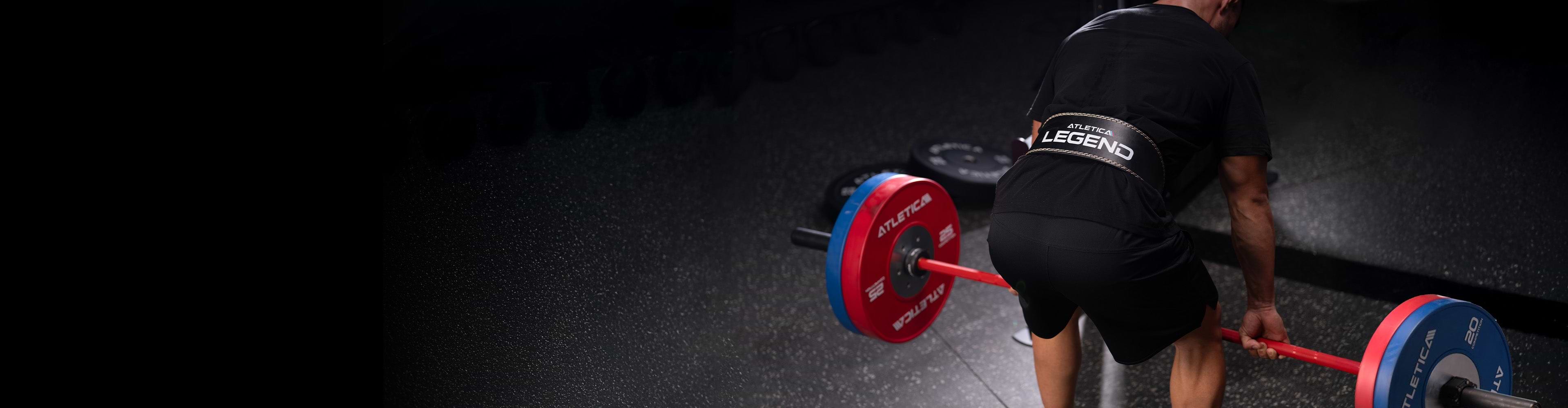 Kreuzheben mit Atletica Powerlifting Legend Gürtel