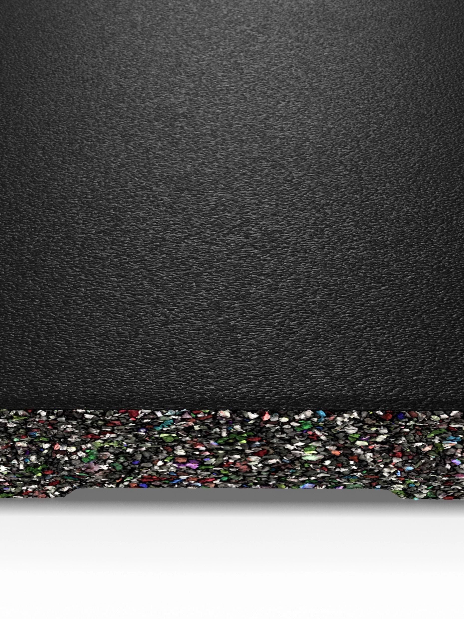 BlockProtect 100x100cm 20mm Bodenschutzmatte für HomeGym und Fitnessstudio | Dämpfend für Drops