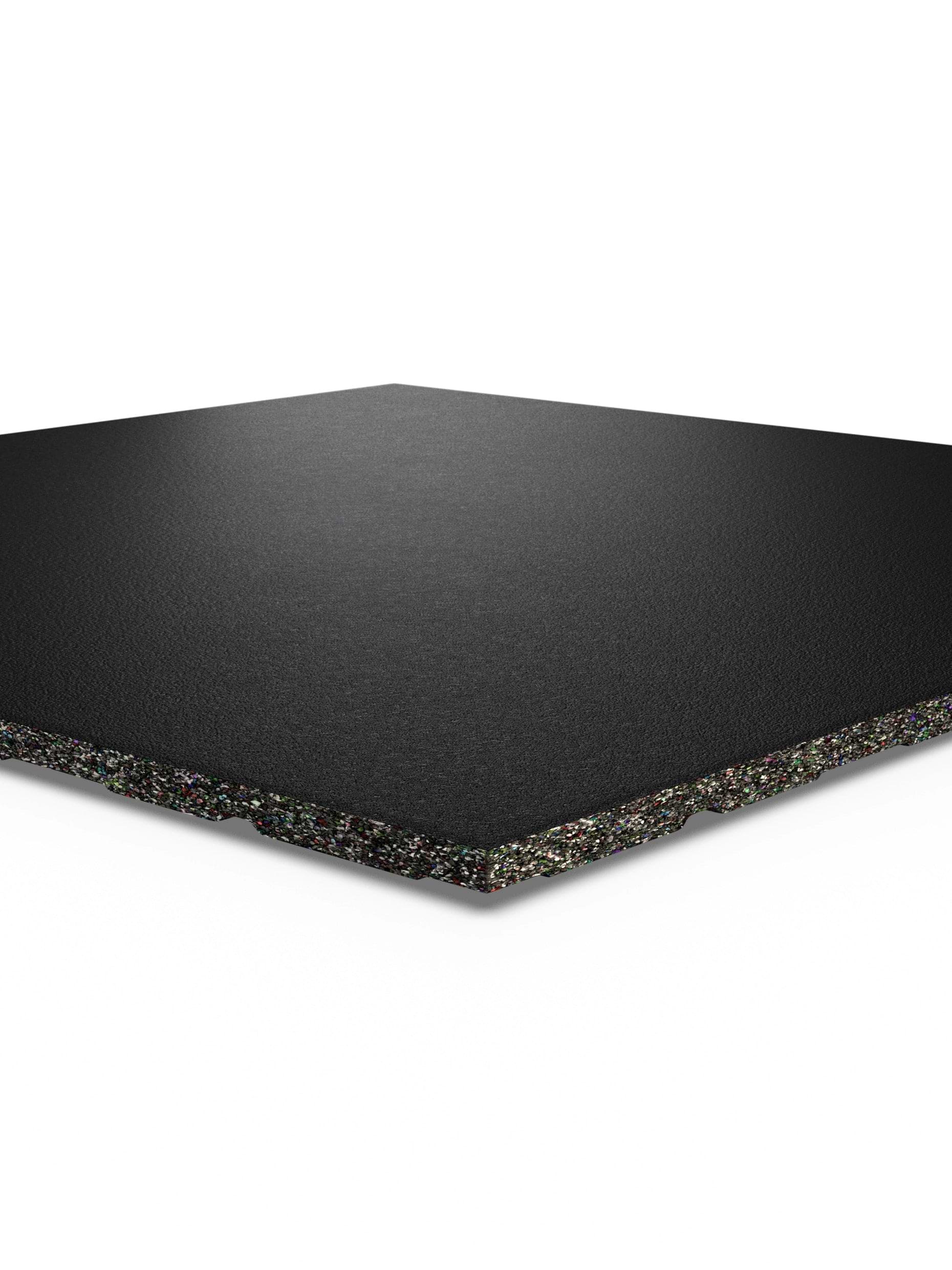 BlockProtect 100x100cm 20mm Bodenschutzmatte für HomeGym und Fitnessstudio | Dämpfend für Drops