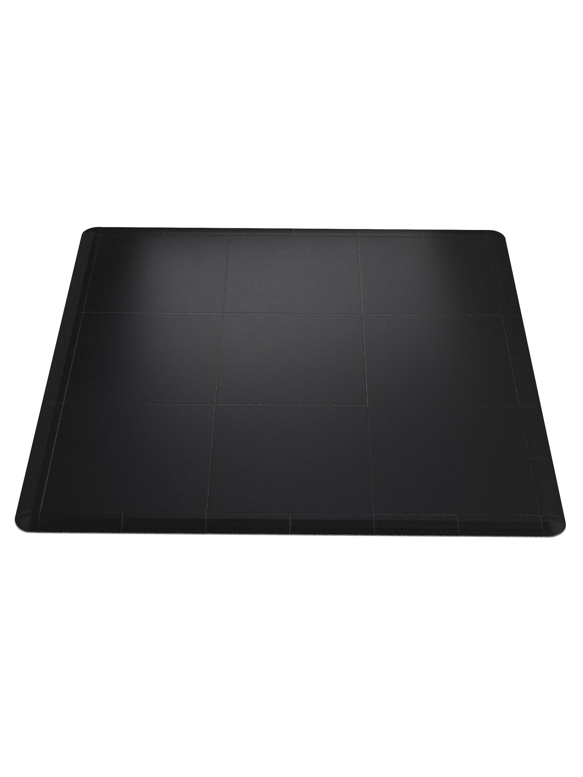 BlockProtect 100x100cm 20mm Bodenschutzmatte für HomeGym und Fitnessstudio | Dämpfend für Drops