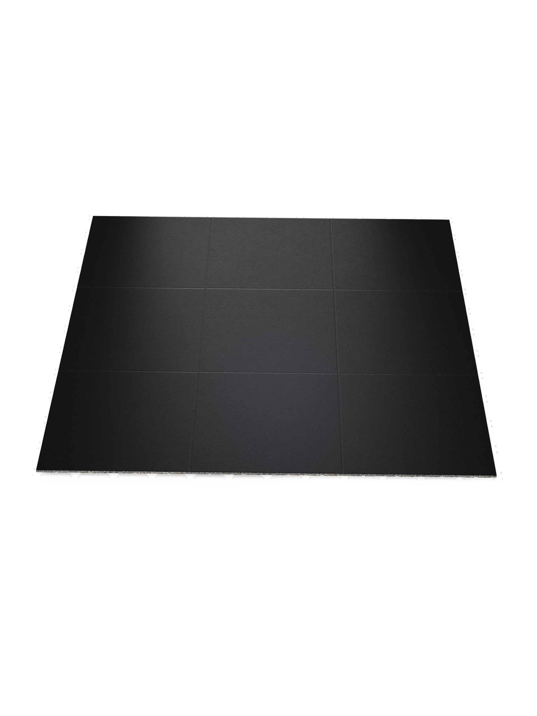 BlockProtect 100x100cm 20mm Bodenschutzmatte für HomeGym und Fitnessstudio | Dämpfend für Drops