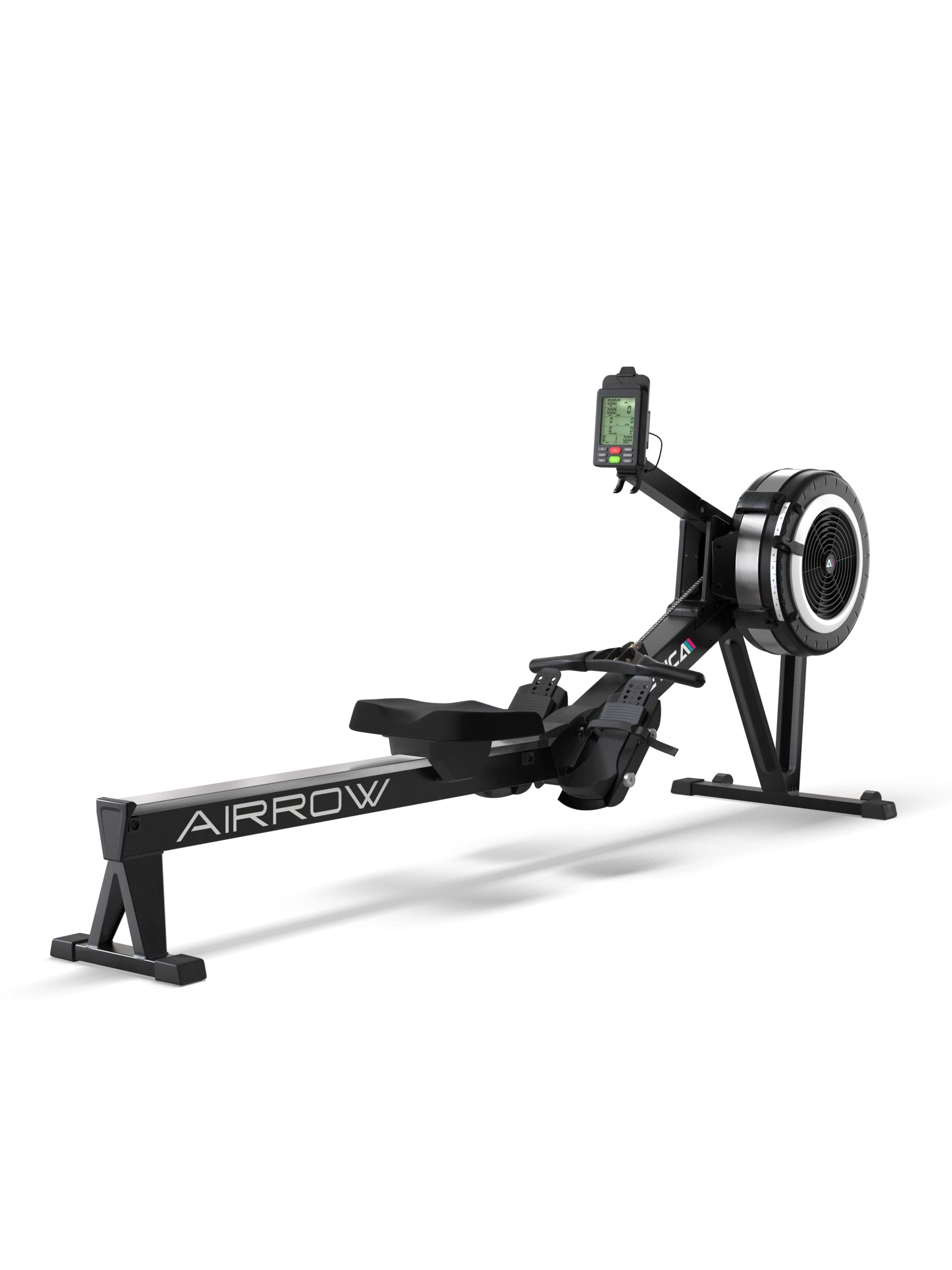AirRow Ruderergometer: effiziente Kraftübertragung auch bei intensiven Rudereinheiten