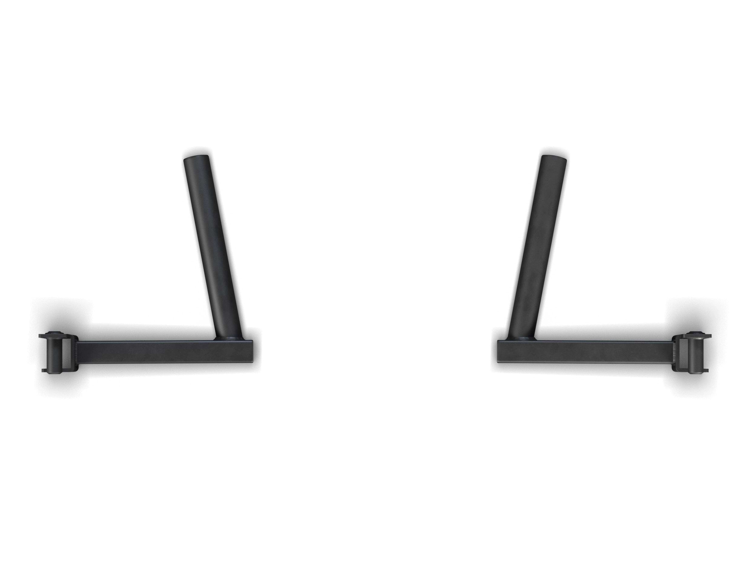 ATLETICA R5 Dip Bar – Front view of the Dip-attachment for Power Rack-training