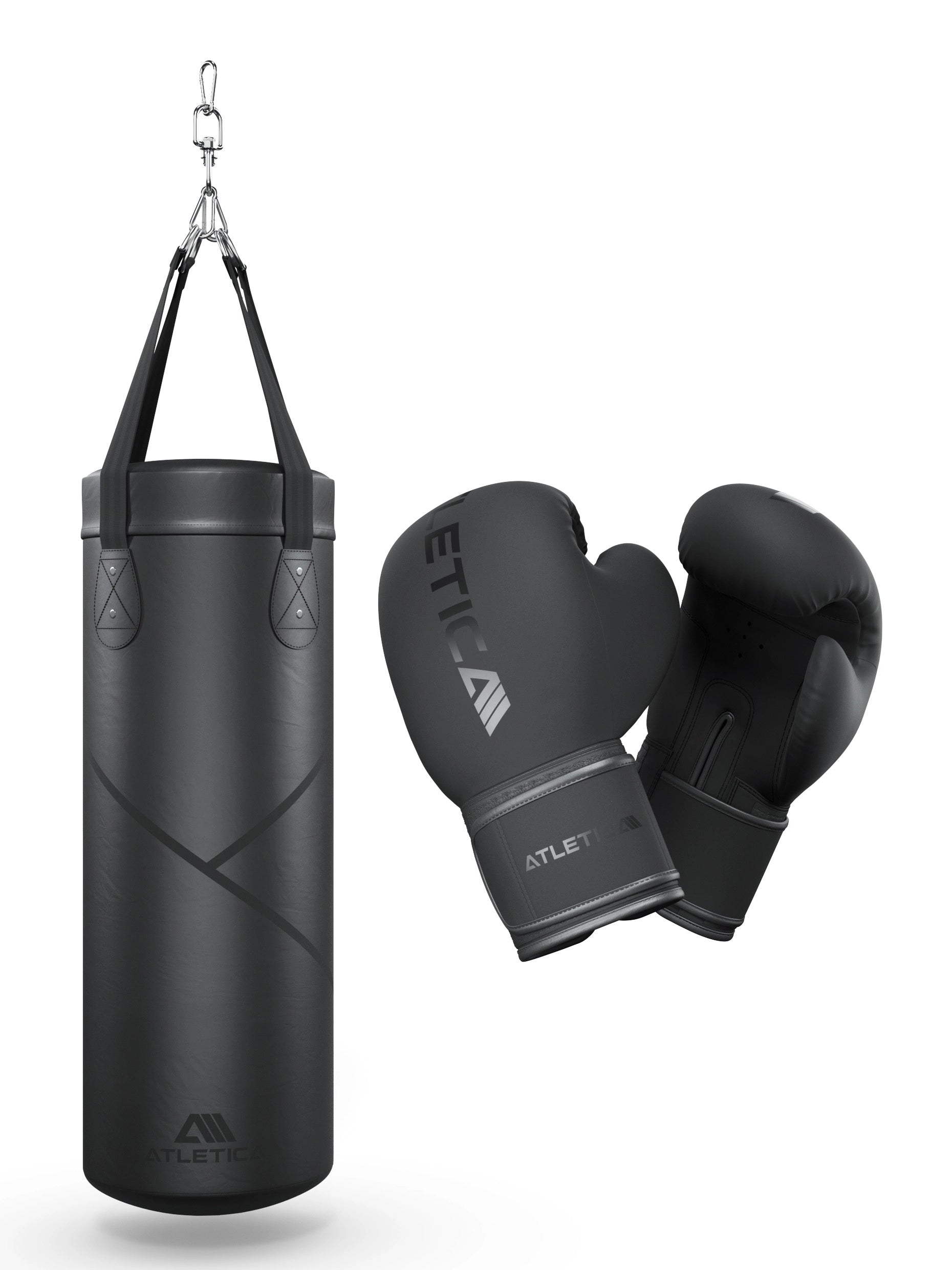 Atletica Box Equipment: Boxhandschuhe und Boxsack 