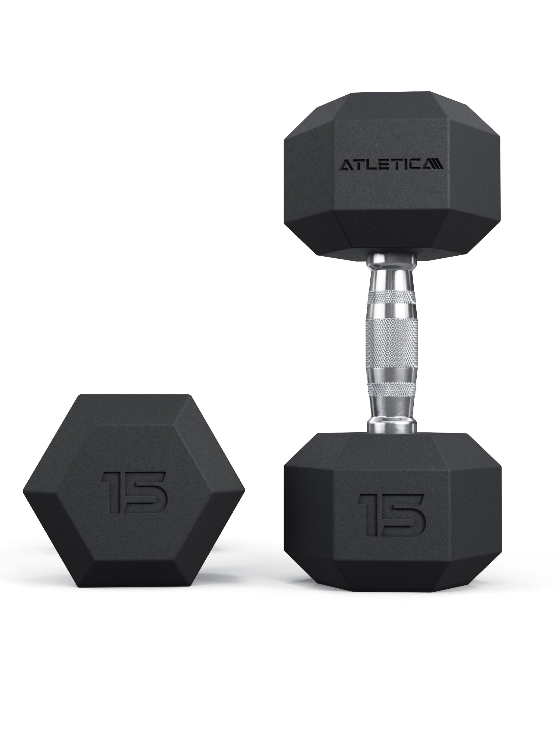 Šestihranné činky | 2x15 kg | Párové