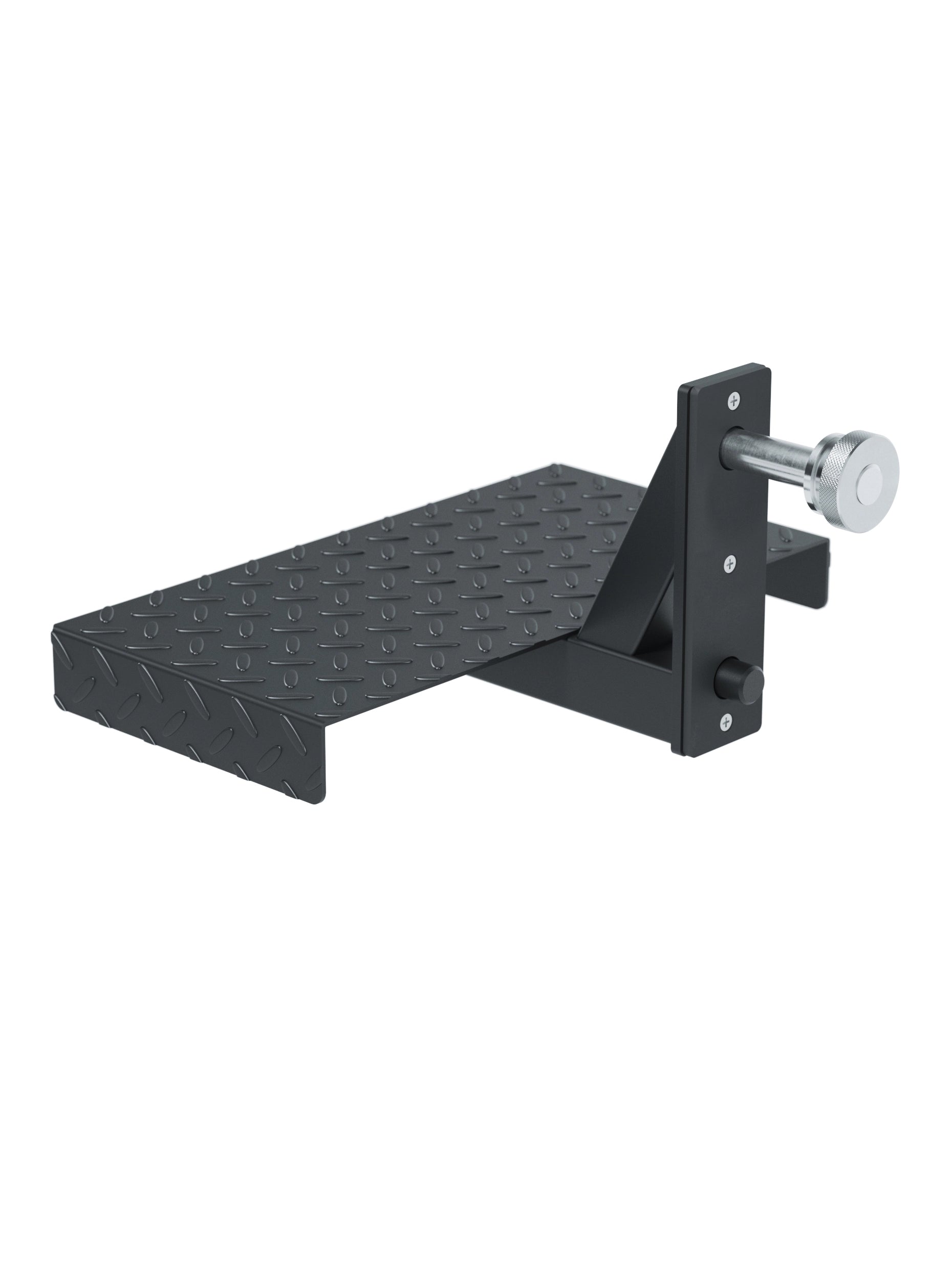 Power Rack Step-Up Plattform: einfach anzubringen, mit dem Power Rack Split Squats, Belt Squats trainieren