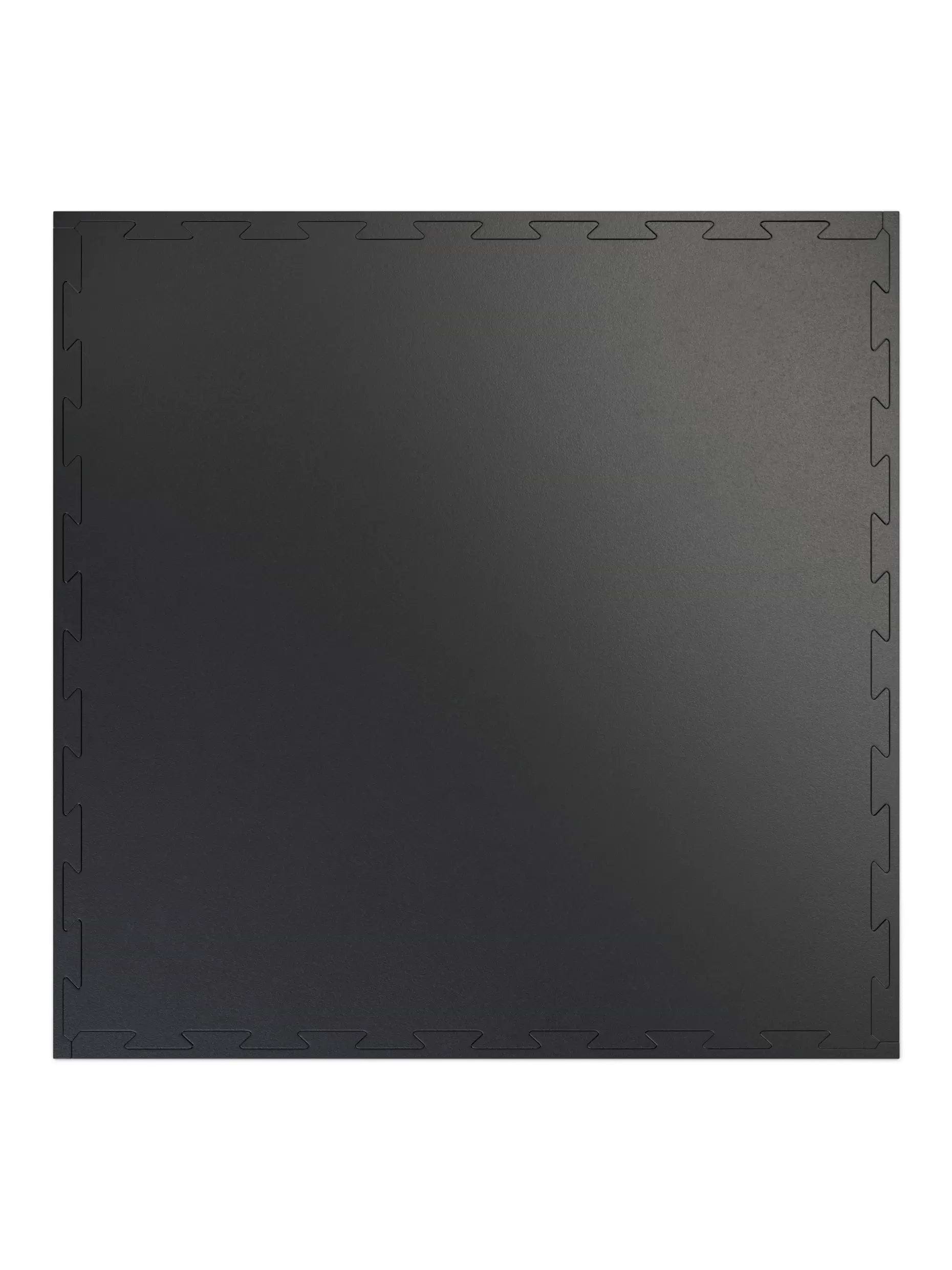 ATLETICA FlexProtect Puzzlematte 8mm 100×100cm – Draufsicht Einzelmatte mit Puzzle-Verbindungsrändern rundum