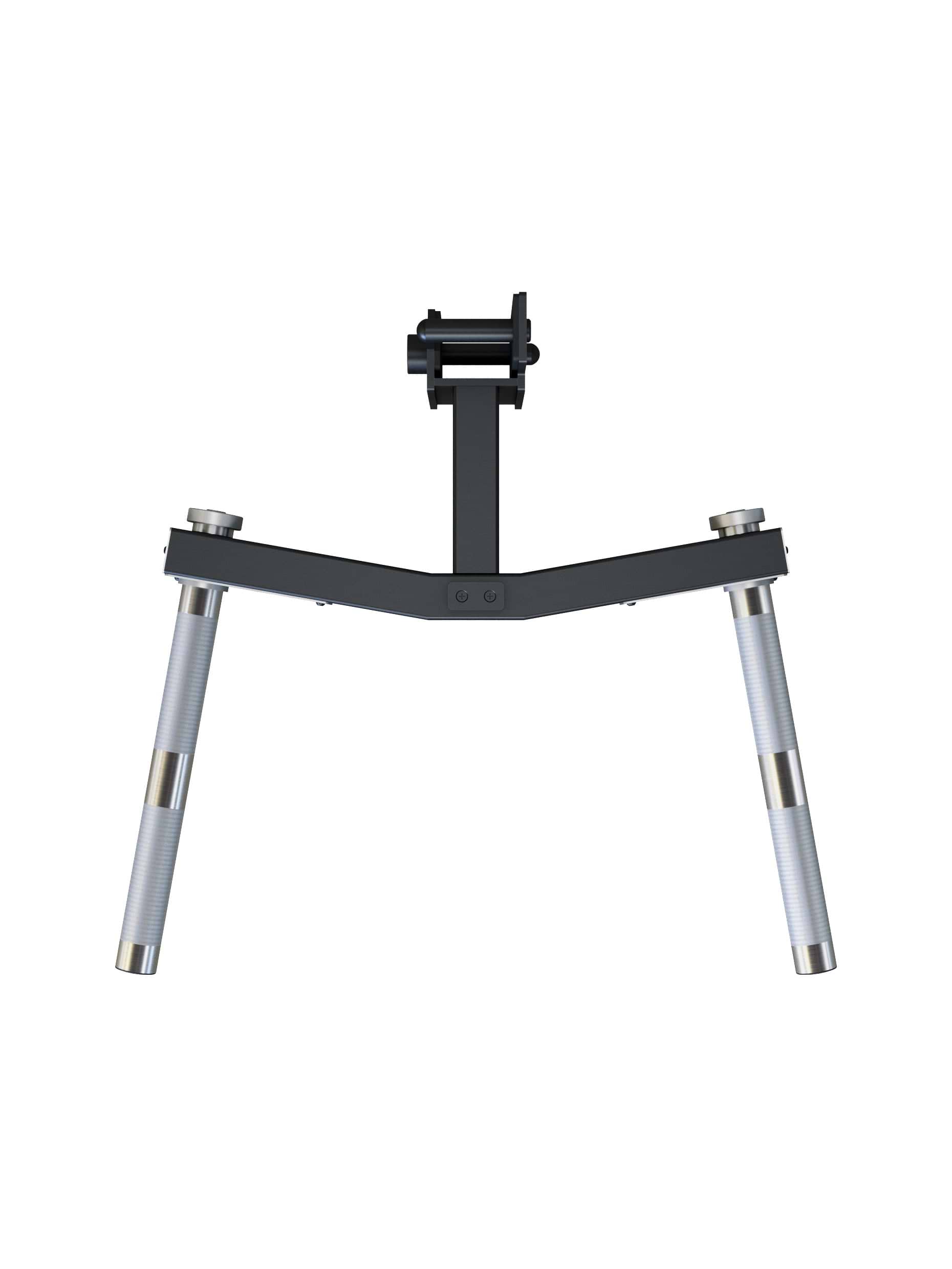 Dip-Barren für R8 Power Racks | 3 verschiedene Griffbreiten von 29-70cm | 30° Griffwinkel | angenehme Rändelung | Klappmechanismus für sicheren Halt | 3mm Stahl | 350kg Traglast