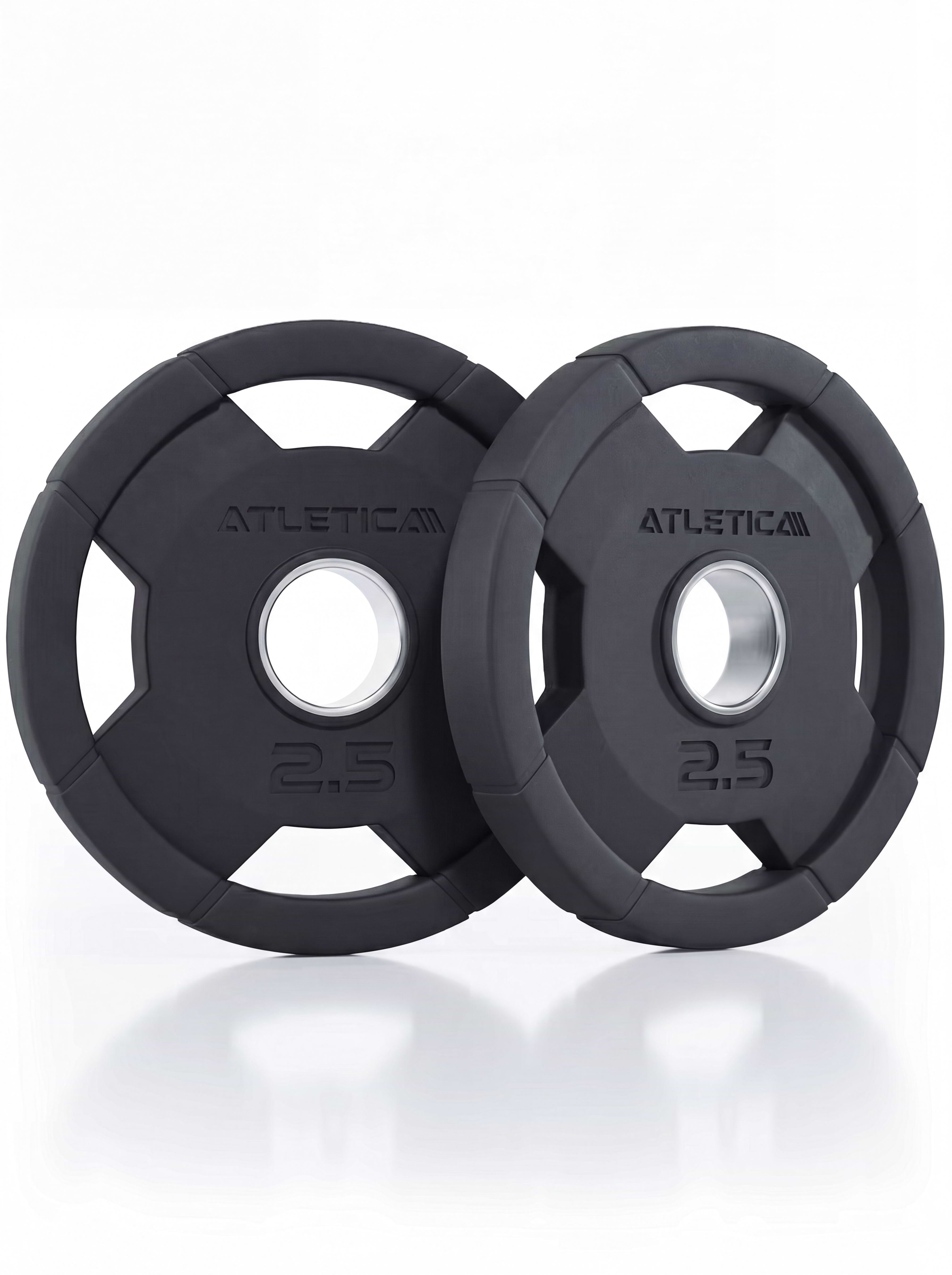 Dischi Gripper 4H | 2x2.5kg | Dischi per Bilanciere Gommati