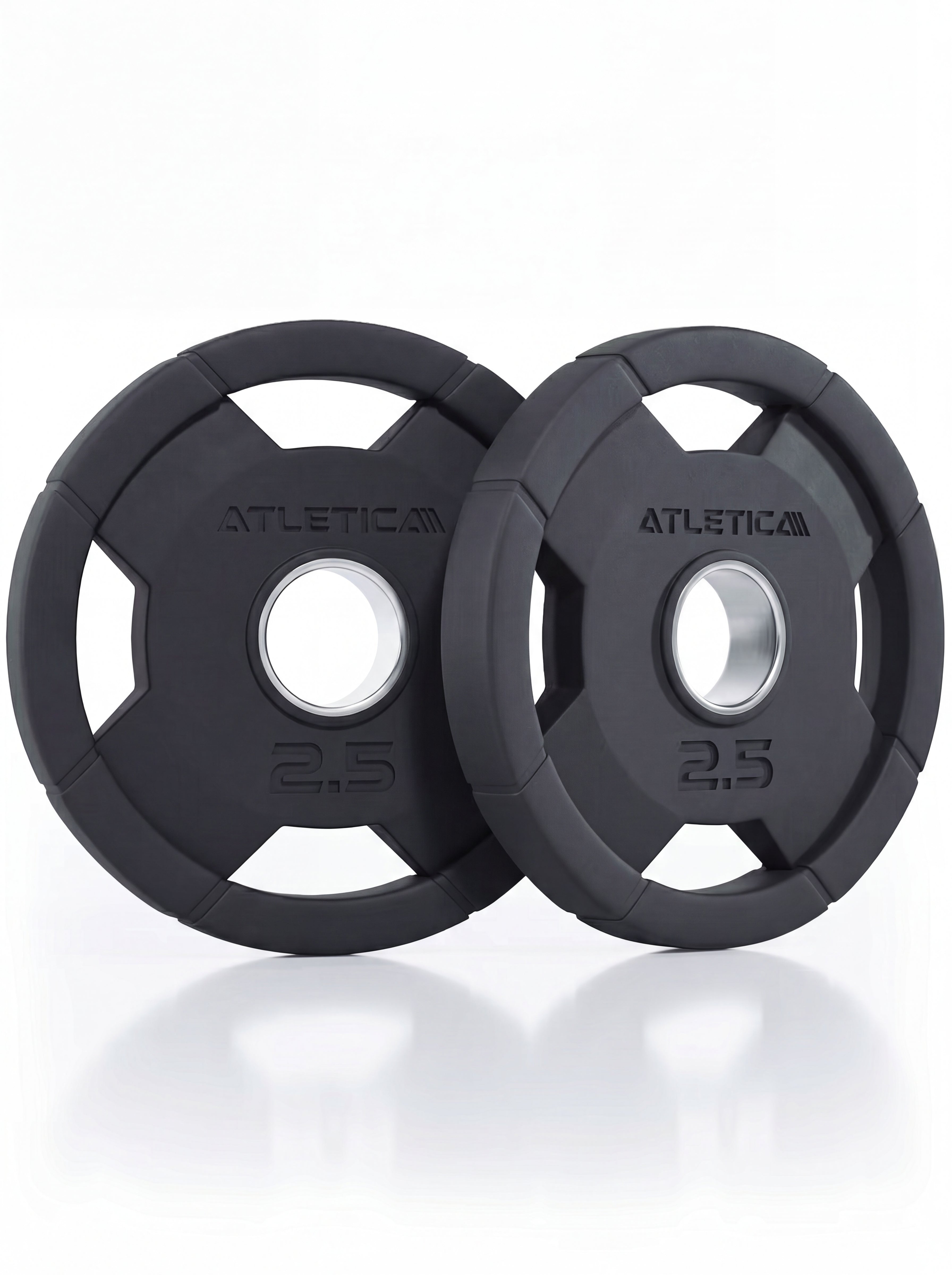 Dischi Gripper 4H | 2x2.5kg | Dischi per Bilanciere Gommati