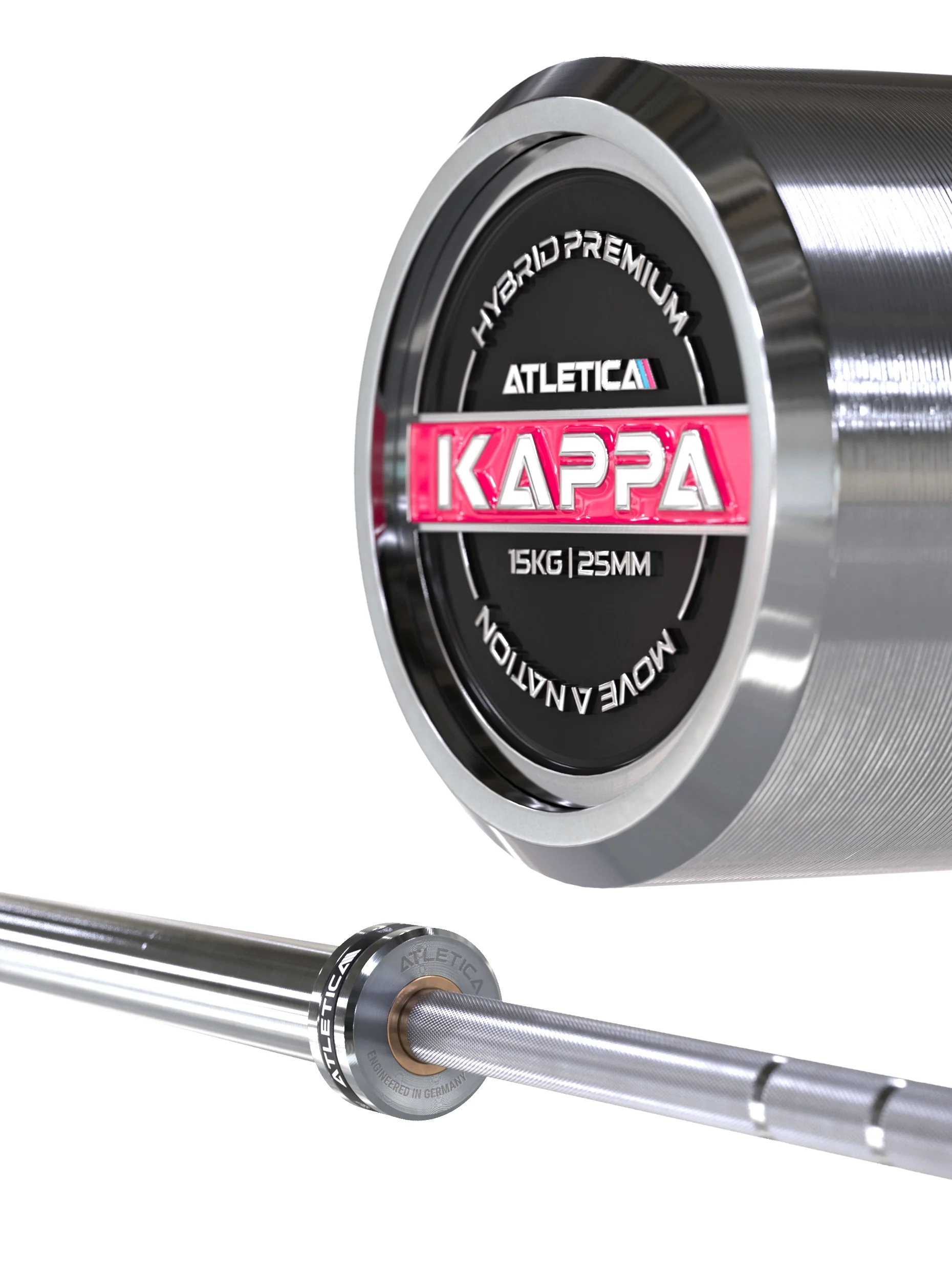 Kappa Hantelstange Langhantel Frauen Hybridbar 1